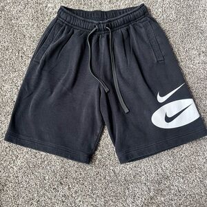 Nike Men's Black and Gray Athletic Shorts
